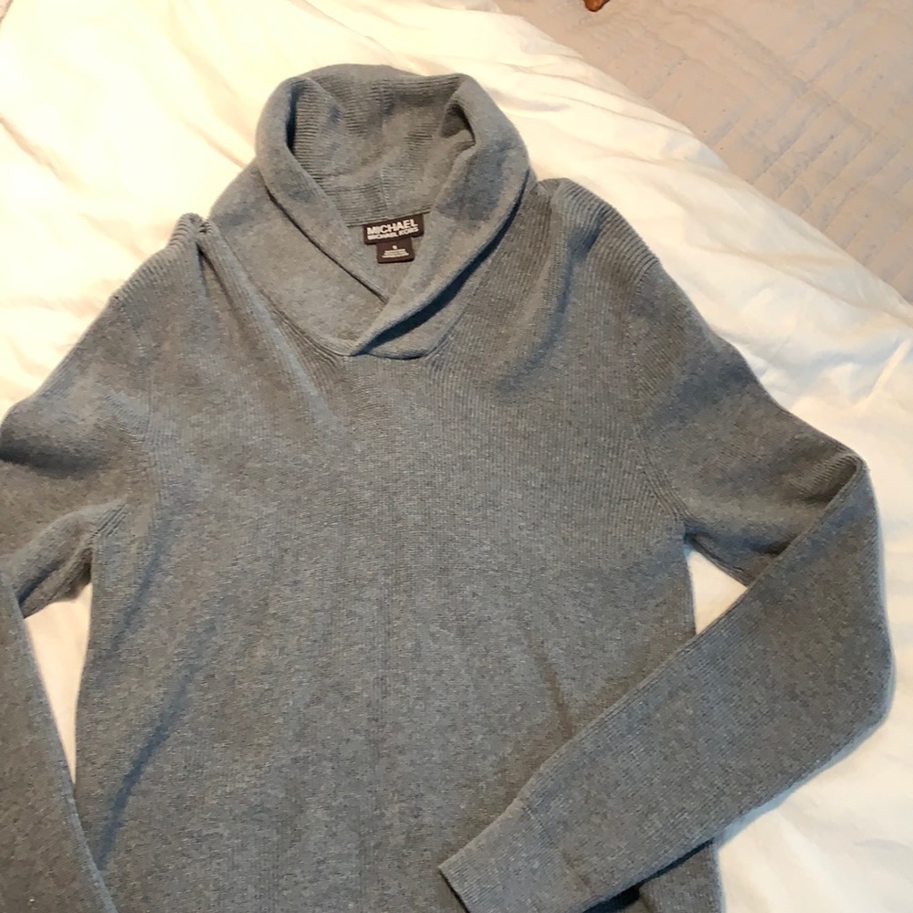 Micheal Kors knitted grey sweater